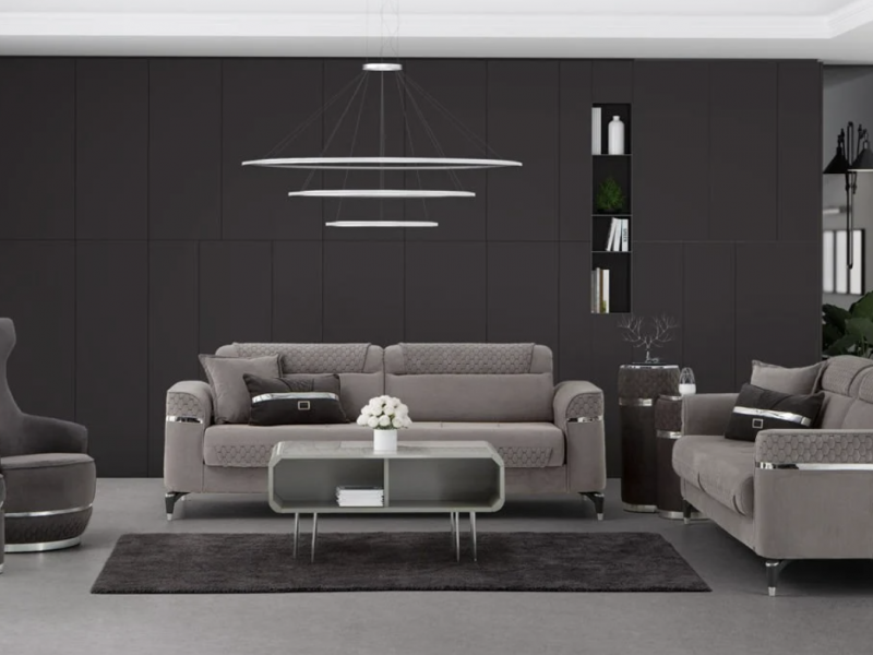 Veyron Koltuk Takımı - Gri