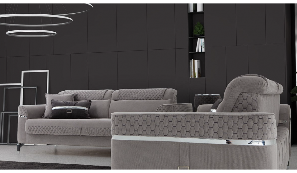 Veyron Koltuk Takımı - Gri